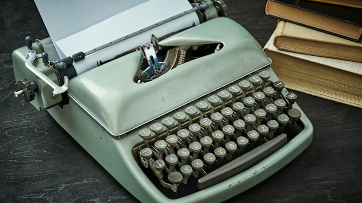 Cash in your old typewriters.