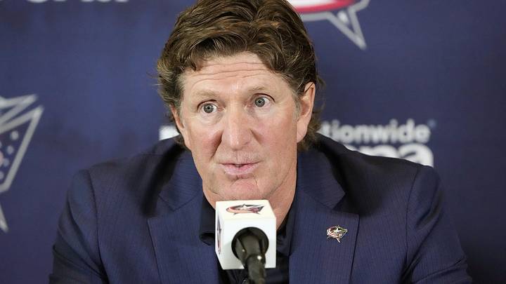 Columbus Blue Jackets head coach Mike Babcock: Kyle Robertson-USA TODAY NETWORK