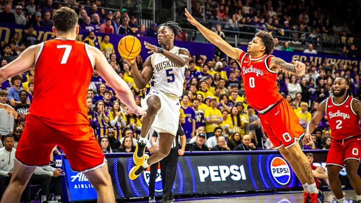 Zoom Diallo floats through the key against Ohio State. 
