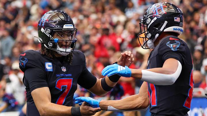 C.J. Stroud and Jayden Higgins hope to have more reasons to celebrate together in 2026. C.J. Stroud and Jayden Higgins hope to have more reasons to celebrate together in 2026.