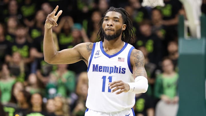 No. 14 Memphis is favored against Wichita State on Sunday.