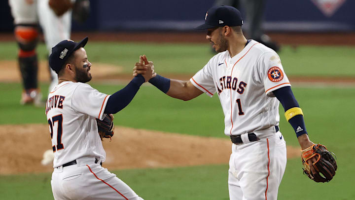 José Altuve y Carlos Correa son una de las mejores duplas de segunda base y campocorto en la MLB