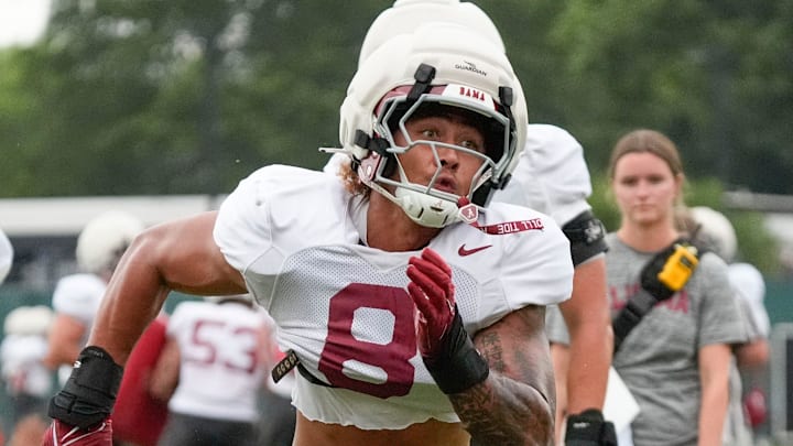 Alabama Linebacker Justin Hill