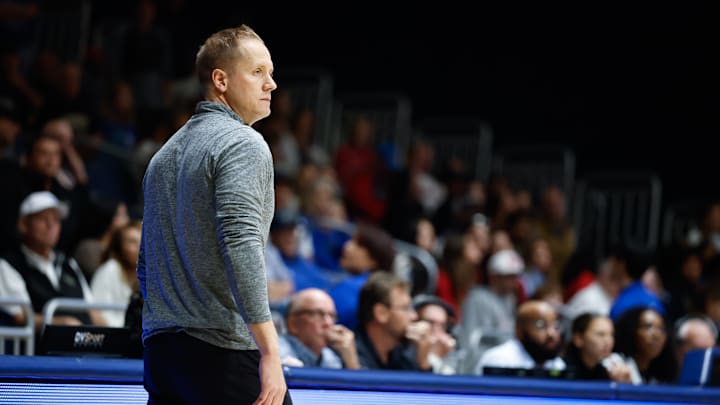 BYU basketball head coach Kevin Young