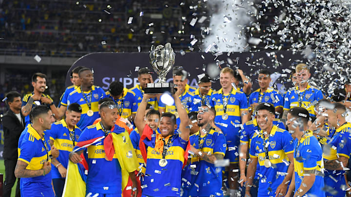 Boca Juniors v Patronato - Supercopa Argentina 2022