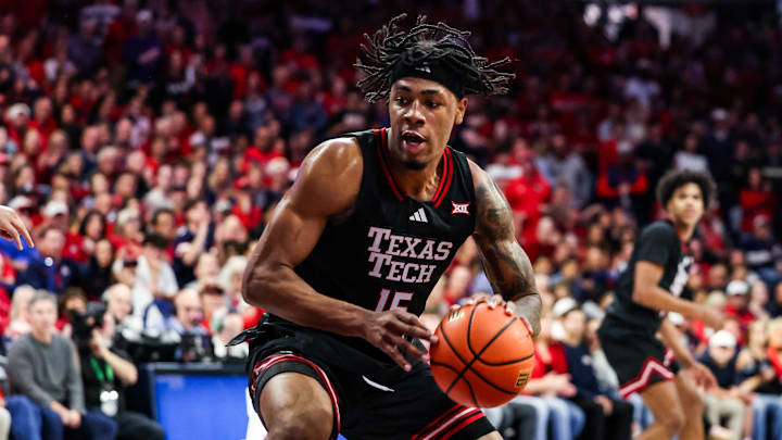JT Toppin and Texas Tech are road favorites at Arizona State.