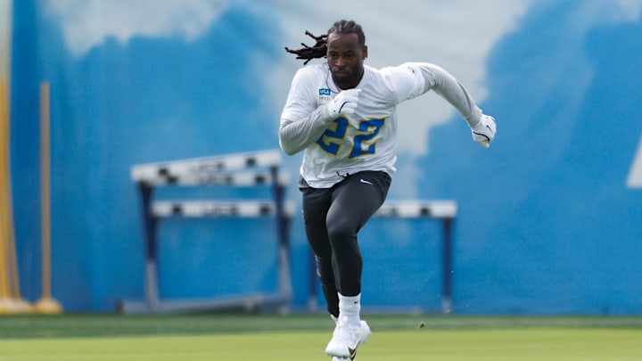 Los Angeles Chargers running back Najee Harris