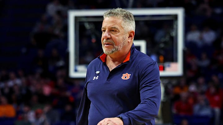 Auburn Tigers head coach Bruce Pearl is one of four finalists for the Naismith Coach of the Year award.