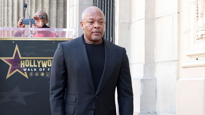 Dr. Dre Honored With Star On Hollywood Walk Of Fame