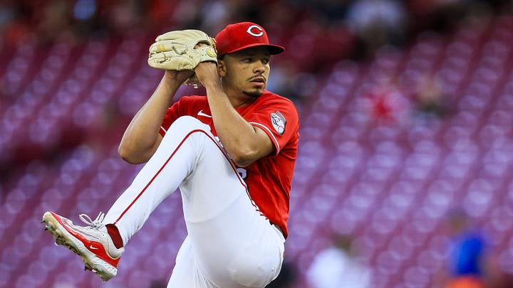 Cincinnati Reds starting pitcher Chase Burns has led the team to a 9-4 record this season. Cincinnati Reds starting pitcher Chase Burns has led the team to a 9-4 record this season.