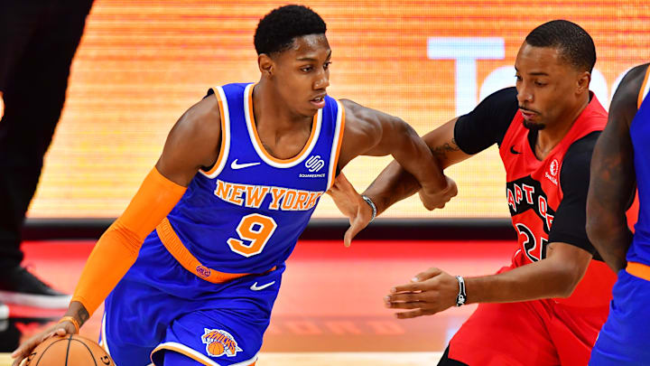 RJ Barrett está en su tercera temporada con los Knicks 