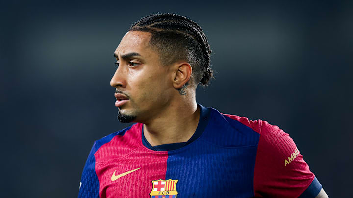 Raphinha est bien présent dans le groupe du Barça.