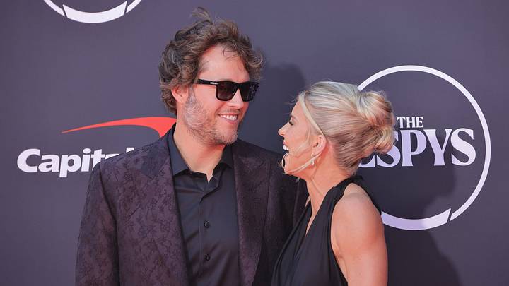 Matthew Stafford and Kelly Stafford at the ESPYs. Matthew Stafford and Kelly Stafford at the ESPYs.