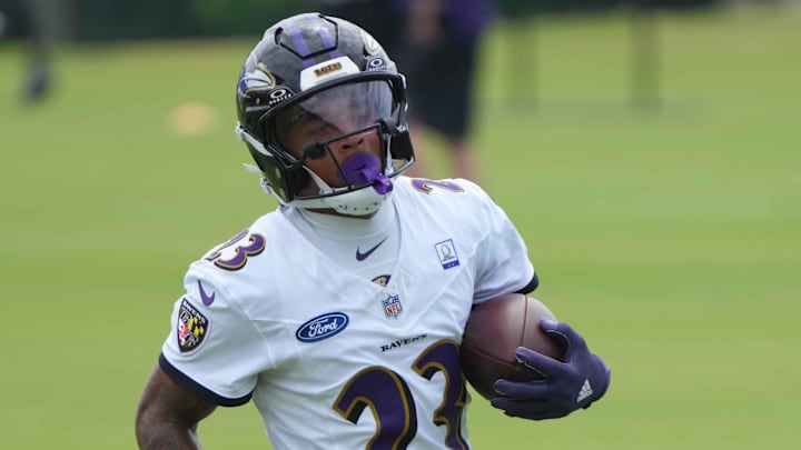 Baltimore Ravens cornerback Jaire Alexander