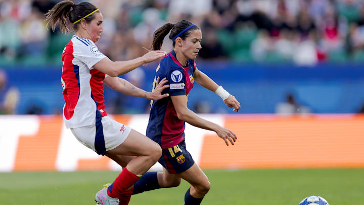 Dona da Bola de Ouro, Aitana Bonmatí esteve na última final, mas perdeu o título para o Arsenal