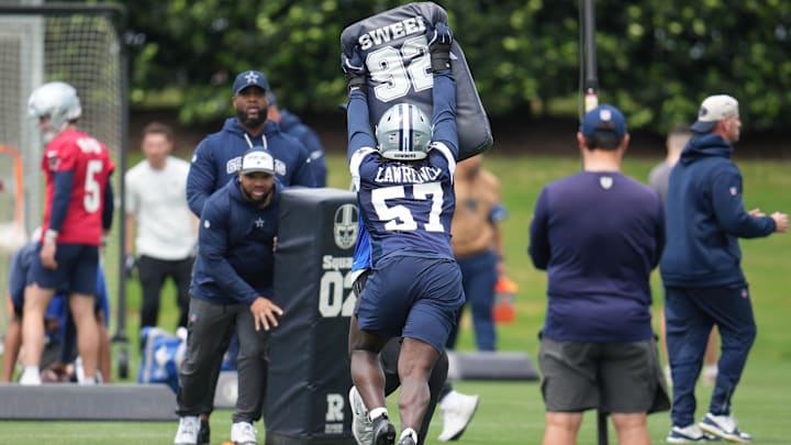 Dallas Cowboys linebacker Malachi Lawrence.