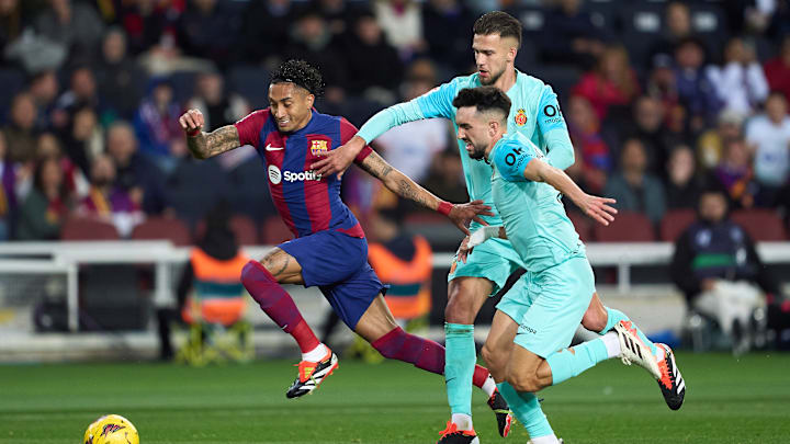 Raphinha é um dos destaques da temporada do Barcelona