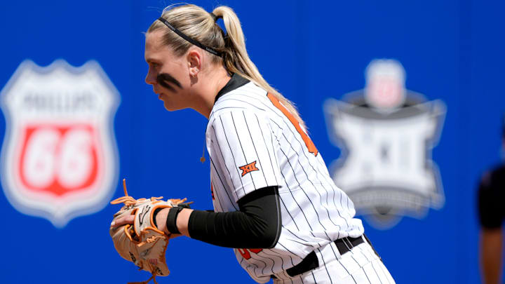 Oklahoma State pitcher Ruby Meylan.