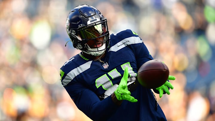DK Metcalf of the Seattle Seahawks