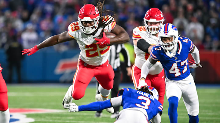 Bet Kareem Hunt to score the first touchdown in the AFC Championship Bet Kareem Hunt to score the first touchdown in the AFC Championship