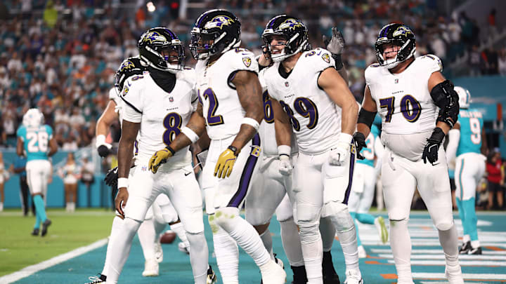 Baltimore Ravens v Miami Dolphins Baltimore Ravens v Miami Dolphins