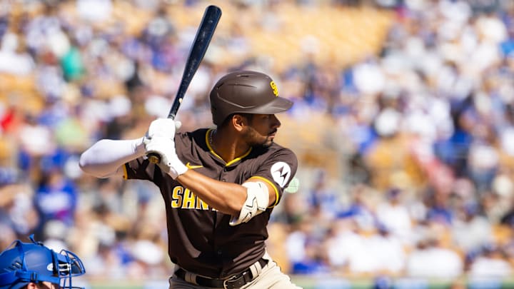 San Diego Padres outfielder Oscar Mercado
