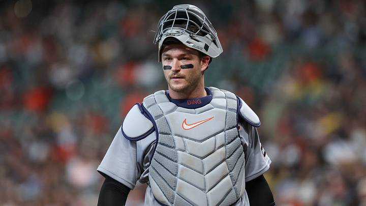 Detroit Tigers catcher Dillon Dingler. Detroit Tigers catcher Dillon Dingler.