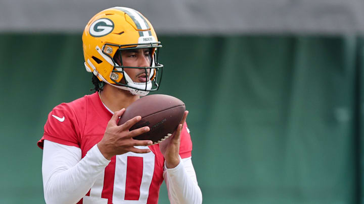 Green Bay Packers quarterback Jordan Love