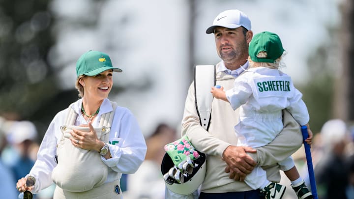 Scottie Scheffler and his wife Meredith