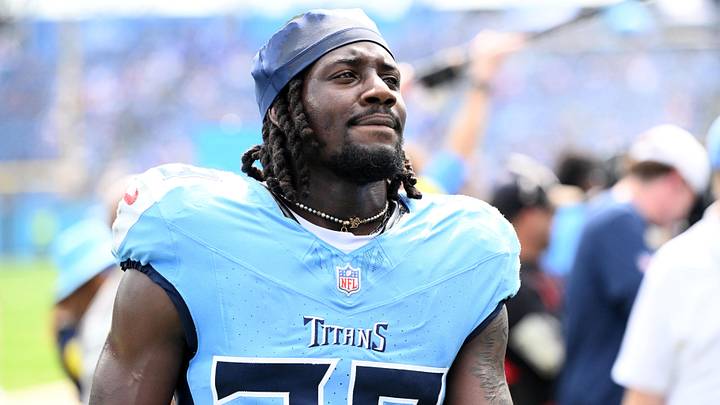 Tennessee Titans cornerback Jarvis Brownlee Jr. (29) before the game against the Los Angeles Rams at Nissan Stadium.
