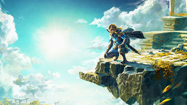 Zelda Tears of the Kingdom key art