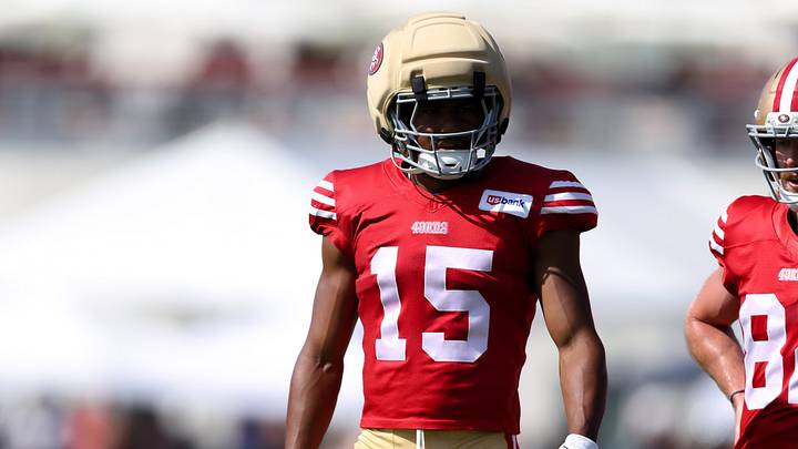 San Francisco 49ers wide receiver De'Zhaun Stribling