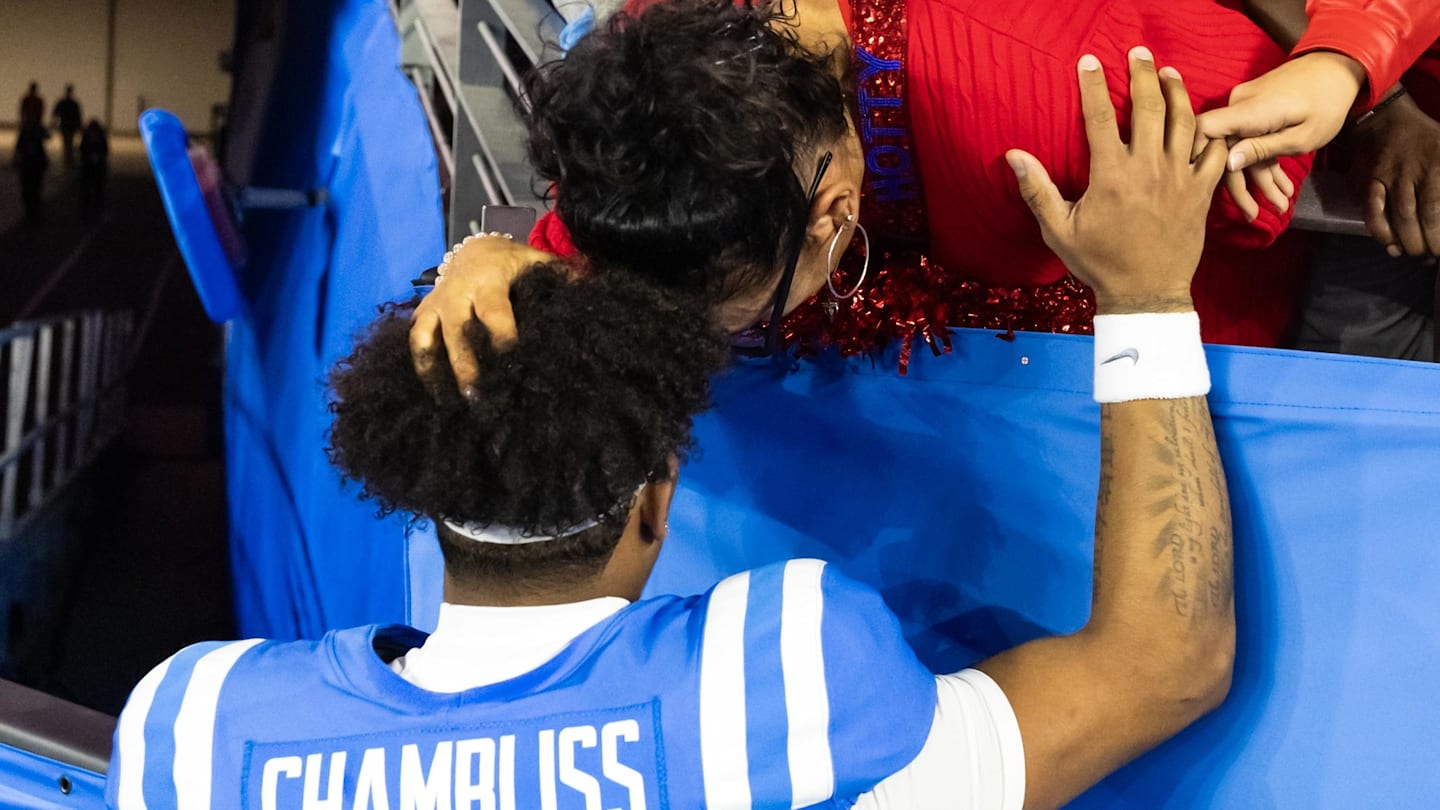 Inside Ole Miss QB Trinidad Chambliss’ Special Bond With His Mother