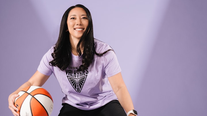 Golden State Valkyries coach Natalie Nakase