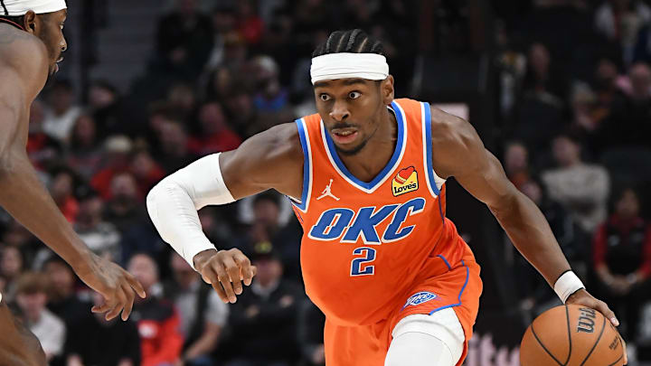 Oklahoma City Thunder guard Shai Gilgeous-Alexander.