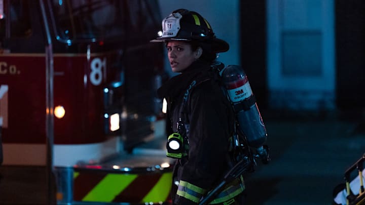 CHICAGO FIRE -- "Post-Mortem" Episode 13018 -- Pictured: Miranda Rae Mayo as Stella Kidd -- (Photo by: Peter Gordon/NBC)
