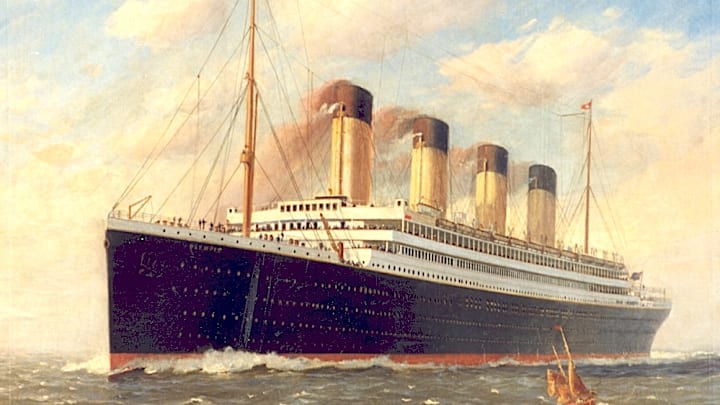 RMS 'Olympic,' one of the 'Titanic's' sister ships 