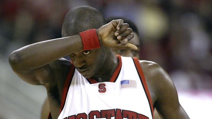 NC State basketball guard Julius Hodge