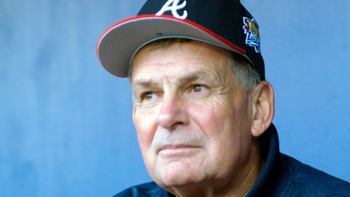 Bobby Cox before Game 1 of the 1999 World Series.