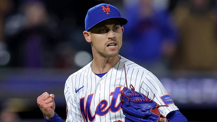 Apr 22, 2026; New York City, New York, USA; New York Mets pitcher Luke Weaver (30) reacts during the ninth inning against the Minnesota Twins at Citi Field. Mandatory Credit: Brad Penner-Imagn Images Apr 22, 2026; New York City, New York, USA; New York Mets pitcher Luke Weaver (30) reacts during the ninth inning against the Minnesota Twins at Citi Field. Mandatory Credit: Brad Penner-Imagn Images