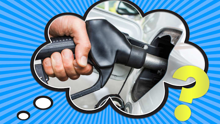 The location of a car's gas tank can be a guessing game.
