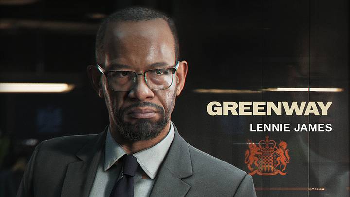 Lennie James voices Greenway in 007 First Light Lennie James voices Greenway in 007 First Light