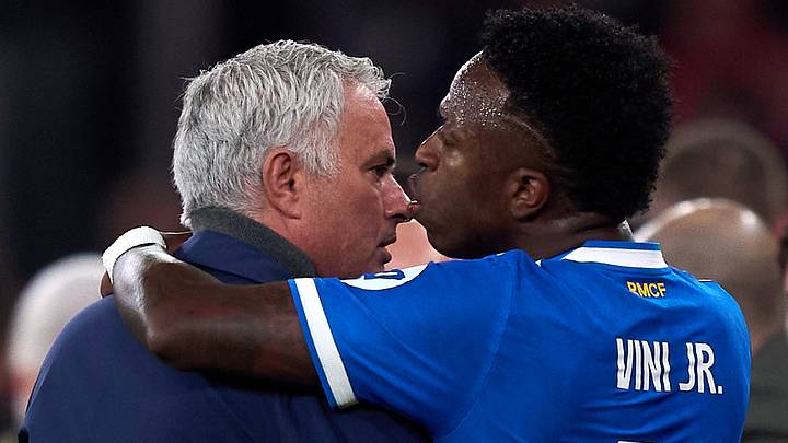 Vinicius Junior und Jose Mourinho Vinicius Junior und Jose Mourinho