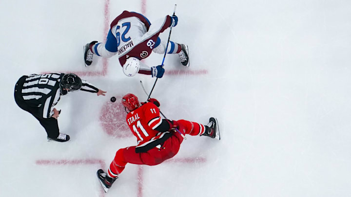 The Avalanche and Hurricanes are Stanley Cup favorites.