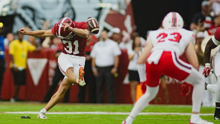 Conor Talty (31) against Western Kentucky.