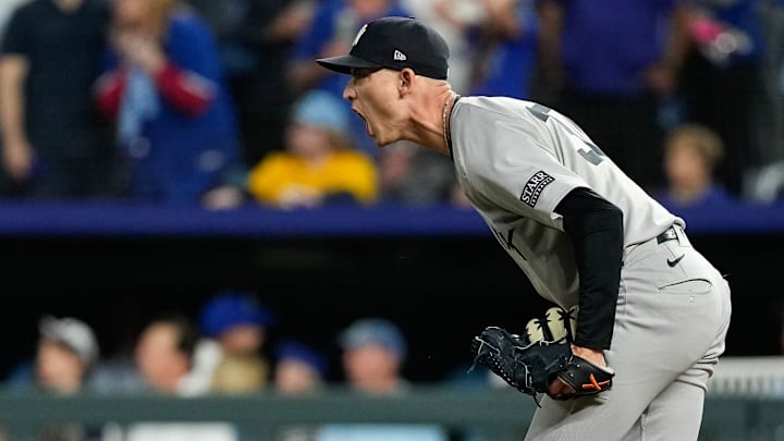 Former New York Yankees reliever Luke Weaver. Former New York Yankees reliever Luke Weaver.