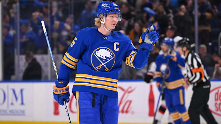 Buffalo Sabres defenseman Rasmus Dahlin