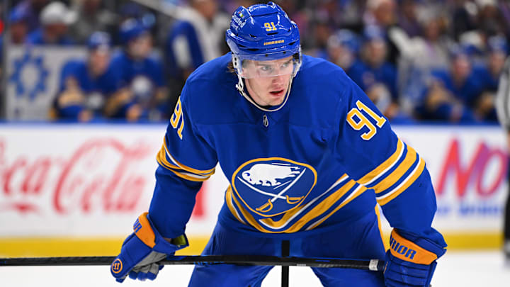 Buffalo Sabres forward Josh Doan