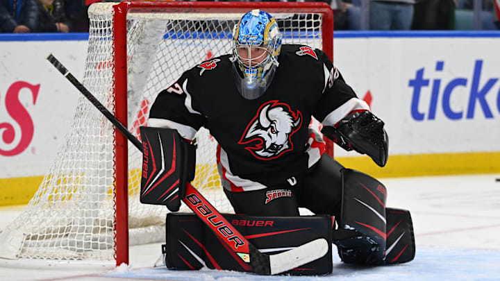 Buffalo Sabres goalie Colten Ellis