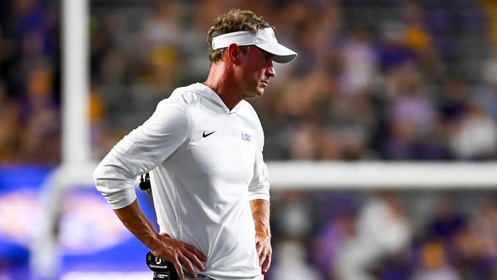 LSU head coach Lane Kiffin. LSU head coach Lane Kiffin.